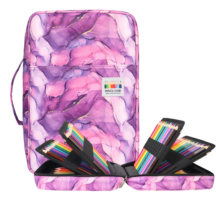 BOMKEE Federmäppchen Grosse, 304 Schlitze Etui Stifte Schule Federmappe Federtasche Mäppchen Grosse