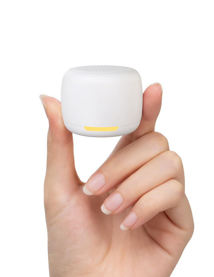 BABELIO White Noise Machine Baby Tragbare Mini-Soundmaschine für Erwachsene und Babys, Nachtlicht, 1