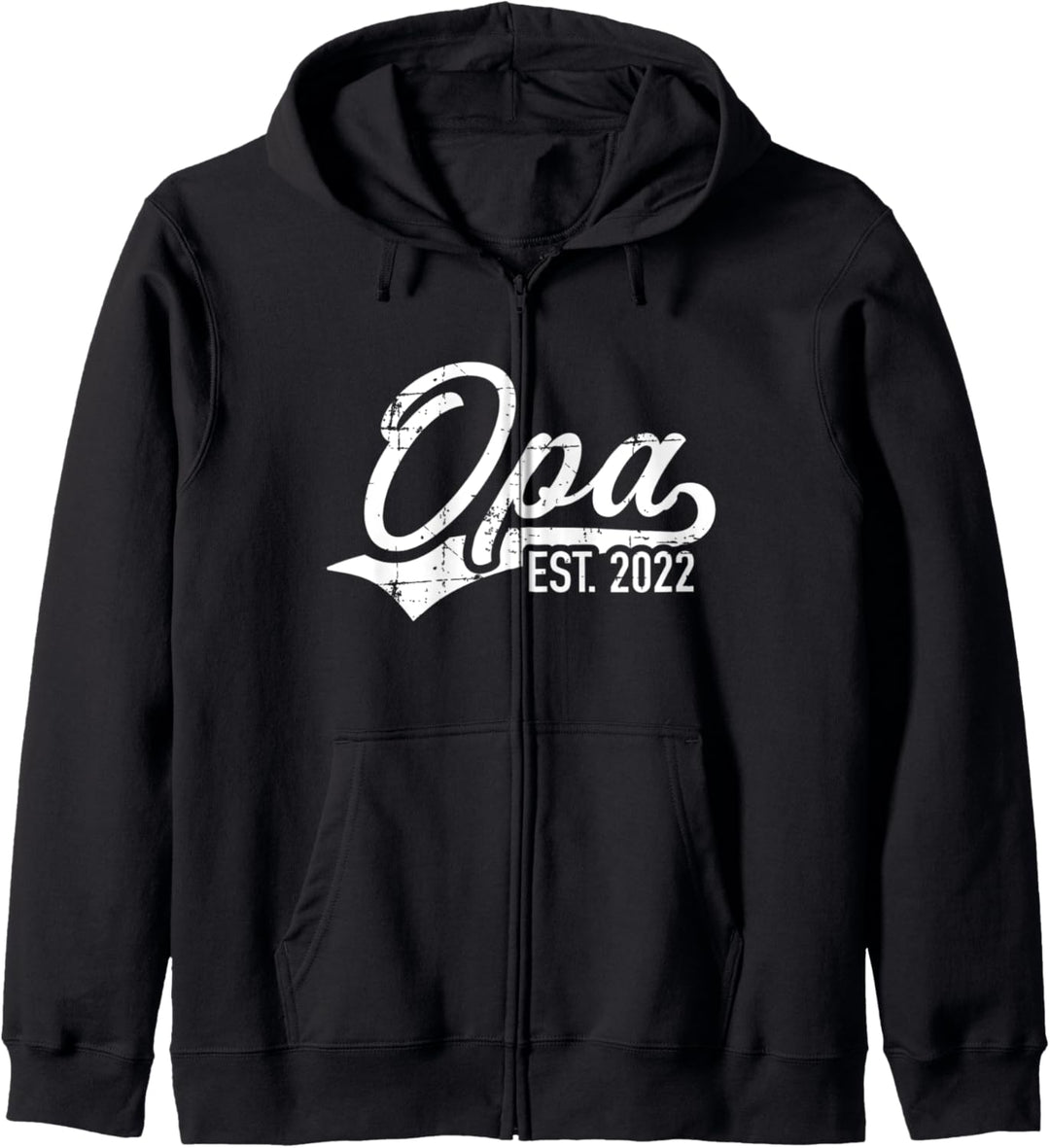 Opa 2022 Schwangerschaft verkünden Kapuzenjacke