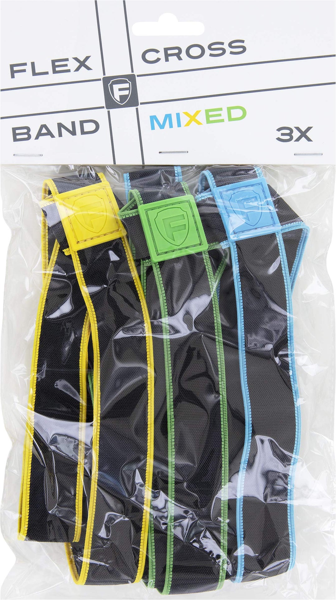 Feldherr Flex Cross Band Set (3er-Pack) - Elastische Gummibänder für Brettspielboxen in Grösse M, L