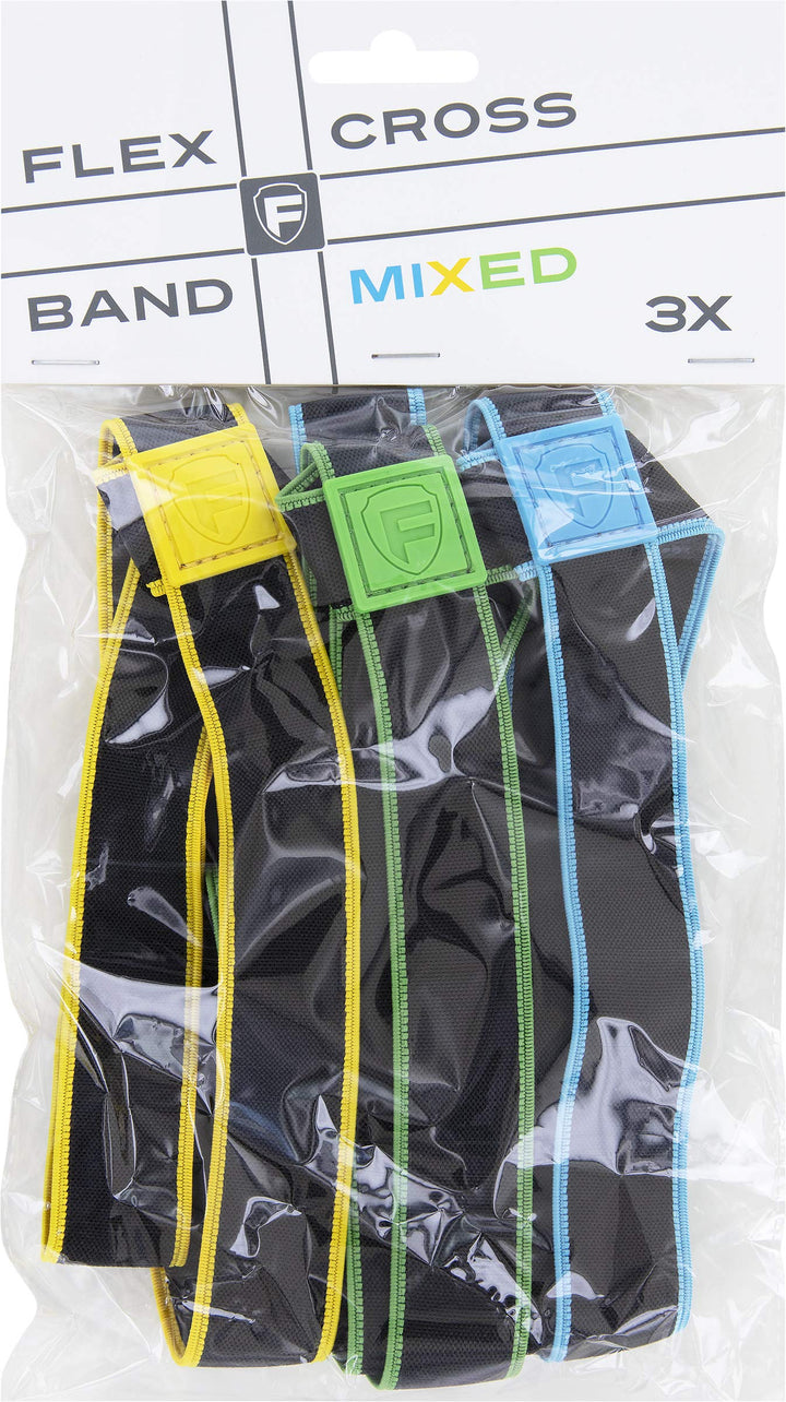 Feldherr Flex Cross Band Set (3er-Pack) - Elastische Gummibänder für Brettspielboxen in Grösse M, L