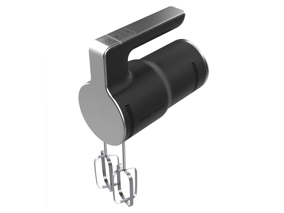 Gorenje M400ORAB Handmixer/Edelstahlquirlen und etra lange Teighacken/Turbotaste / 5 Stufen/Smart Co