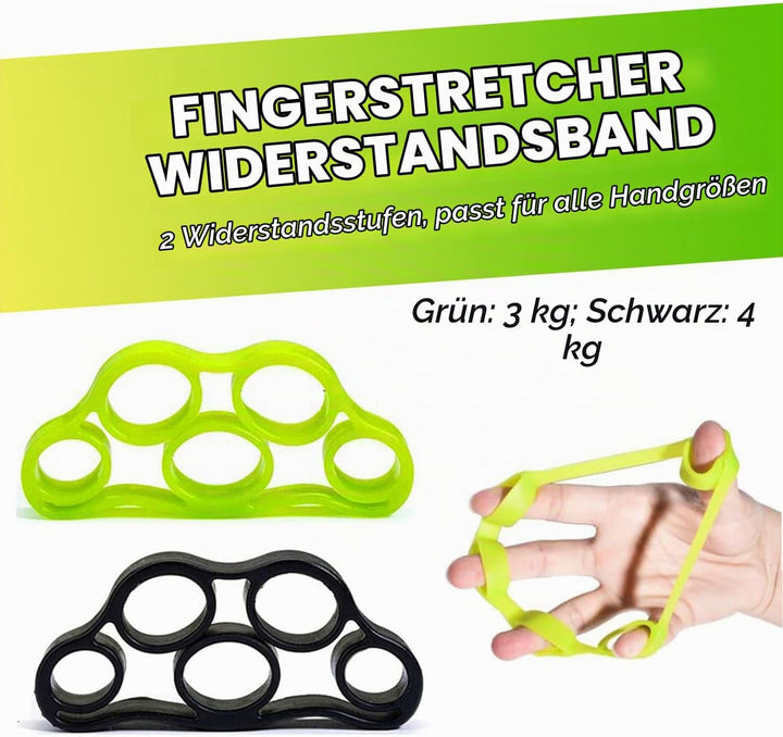 Handtrainer, Griffkraft Trainer Set, Unterarm Trainingsgerät,Hand Gripper, Fingertrainer, Gyroball,