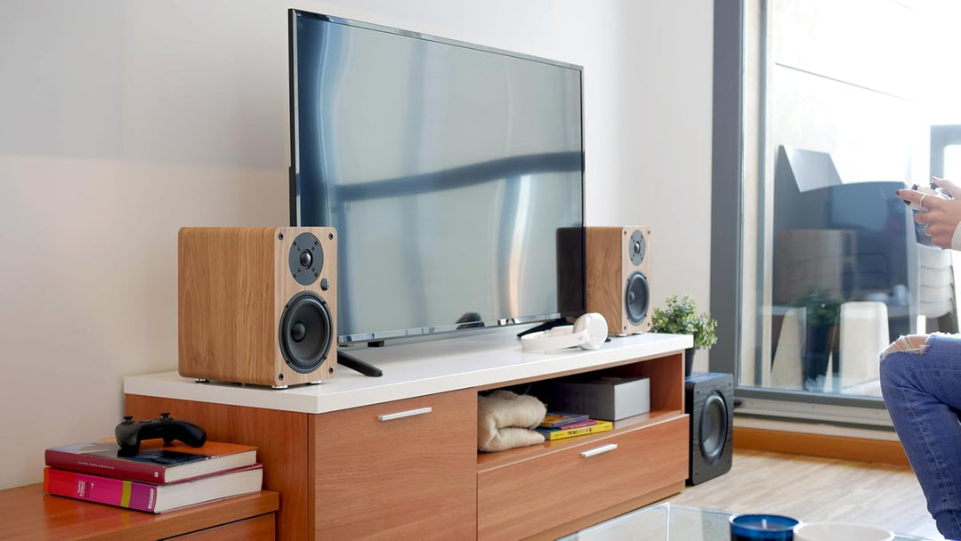 VULKKANO SUB8 Subwoofer Activ 8 Zoll, Frequenz 40Hz-250Hz