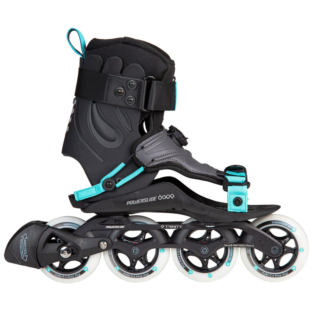 Powerslide Inline Skate Doop Urban 90, für Fitness und Urban, für Damen und Herren