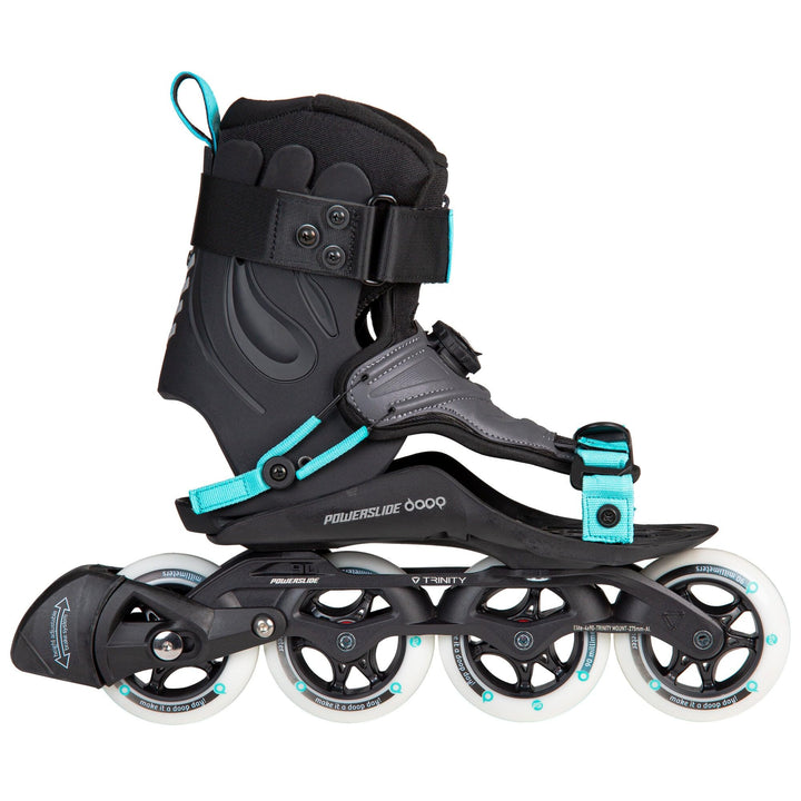 Powerslide Inline Skate Doop Urban 90, für Fitness und Urban, für Damen und Herren