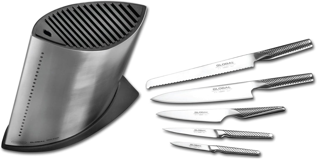 Global Set GKB-52/ST Messerblockset 6-teilig