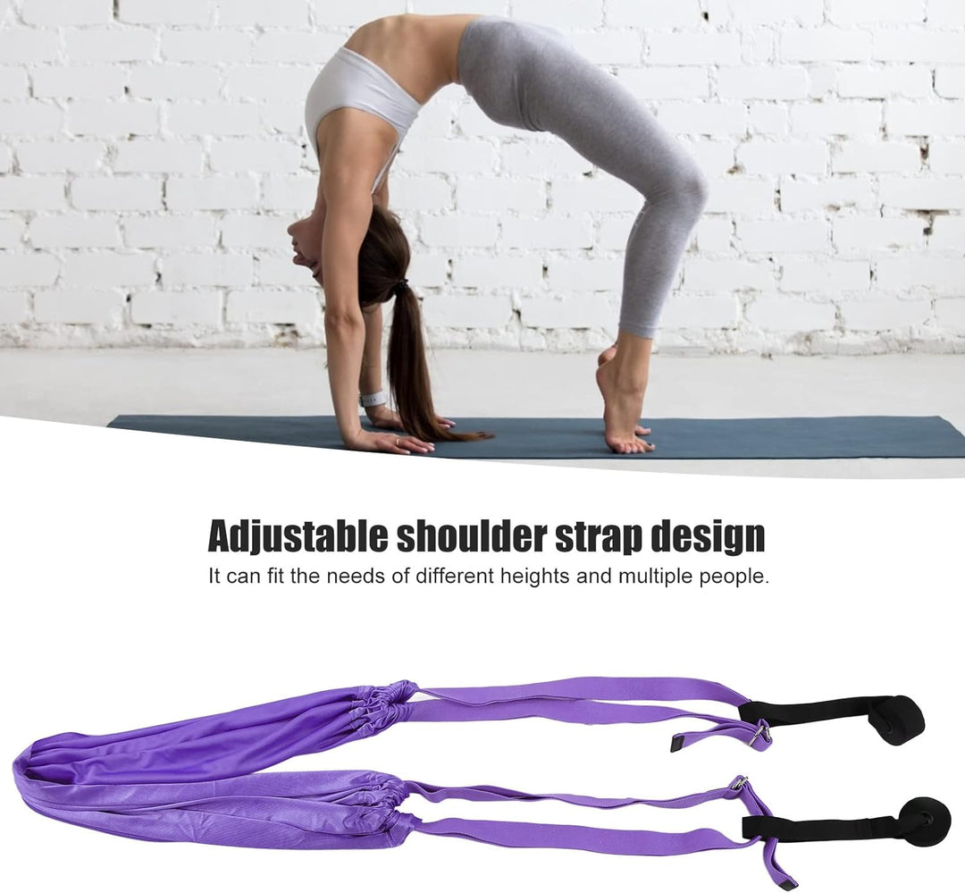 Natudeco Aerial Yoga Hängematte Yoga Training Schaukel Set Yoga Sling Inversionswerkzeug Aerial Flie