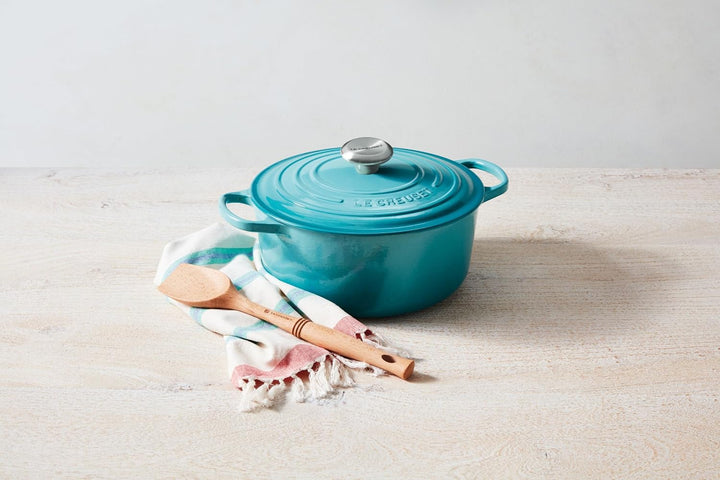 Le Creuset Signature Gusseisen-Bräter mit Deckel, Ø 22 cm, Rund, Für alle Herdarten und Induktion ge