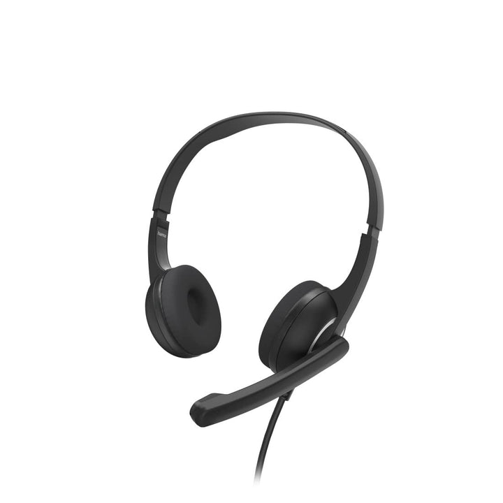 Hama Headset mit Mikrofon (kabelgebundene Kopfhörer USB A Anschluss, Aux, Stereo Headphones mit Kabe