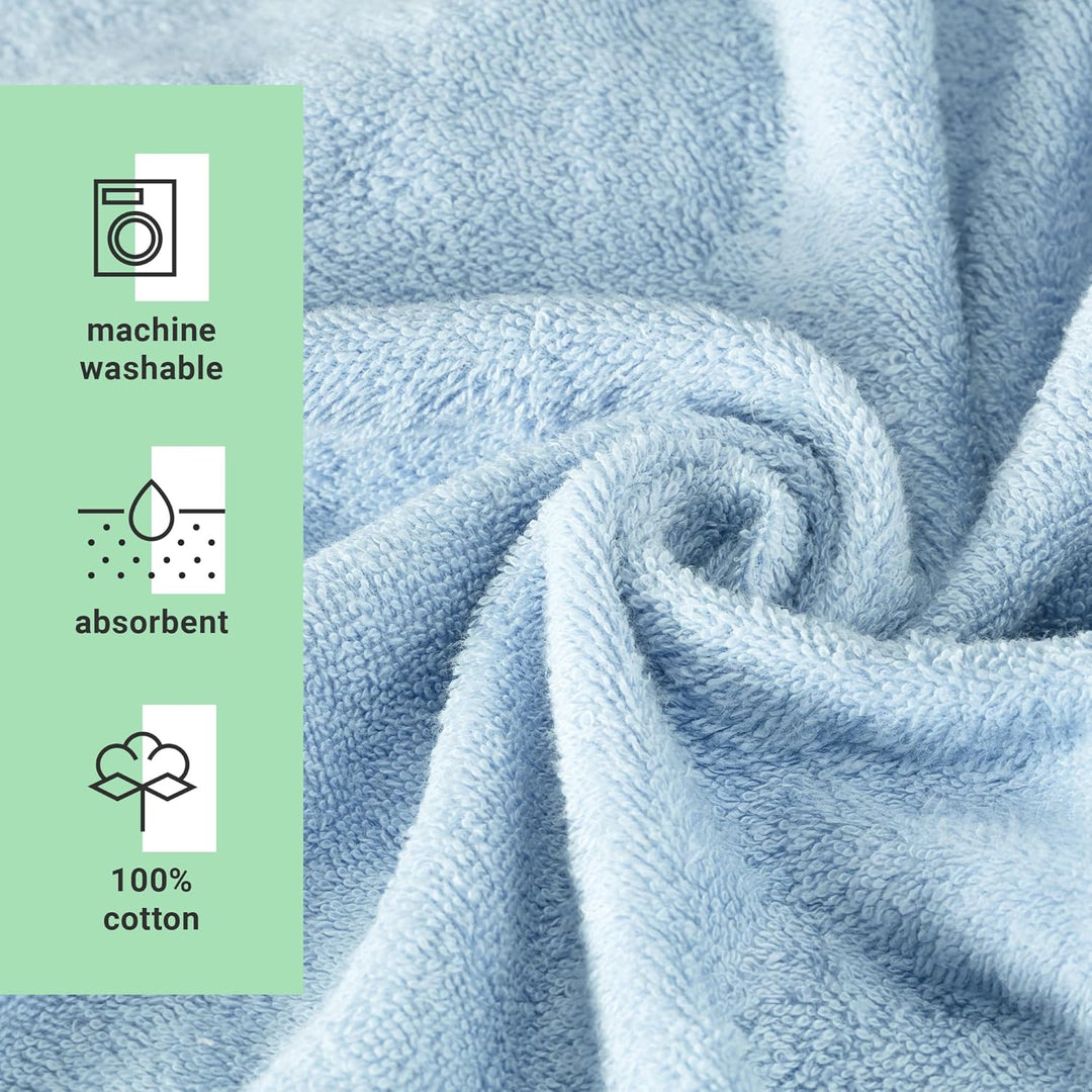 Badeponcho Unisex - Surf Poncho aus 100% Baumwolle - Handtuch für Erwachsene - Bademantel für Damen