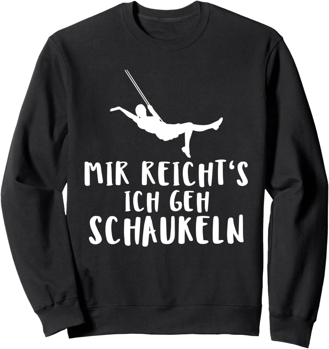 Mädchen Ironischer Sarkastischer Schaukeln Freigeist Sweatshirt