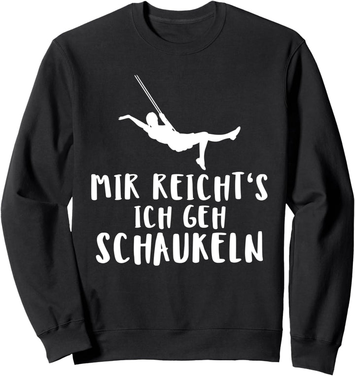 Mädchen Ironischer Sarkastischer Schaukeln Freigeist Sweatshirt