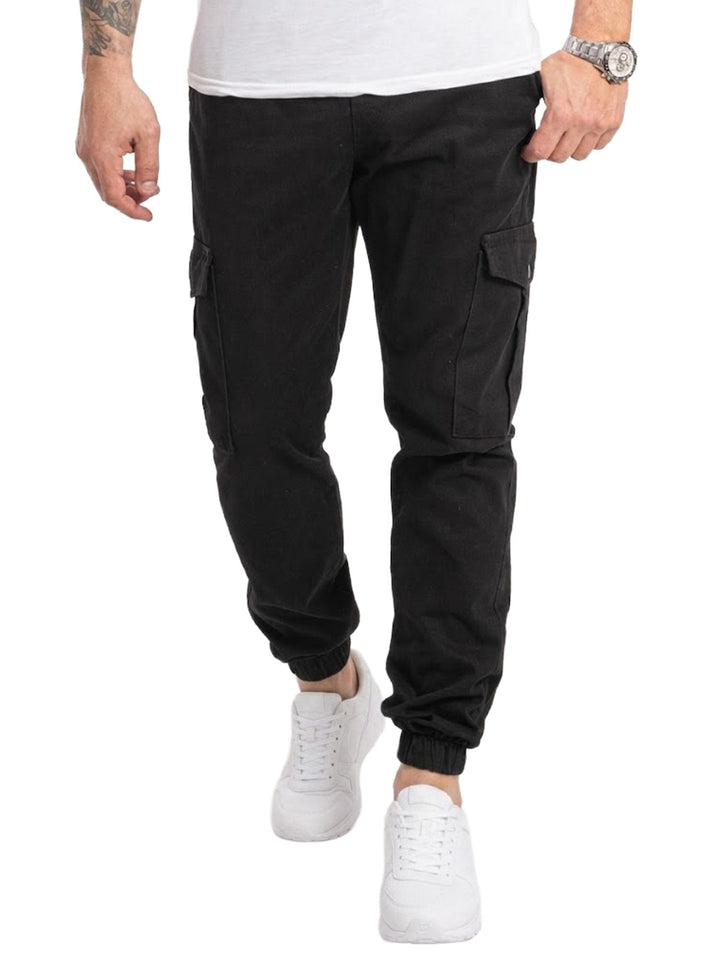 Rock Creek Herren Hose Cargohose RC-2356 32W / 30L Schwarz, 32W / 30L Schwarz