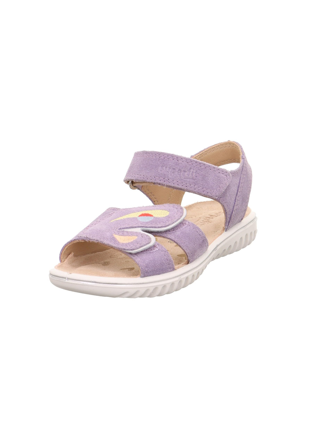 Superfit Mädchen Sparkle Sandale, 25 EU Lila 8500