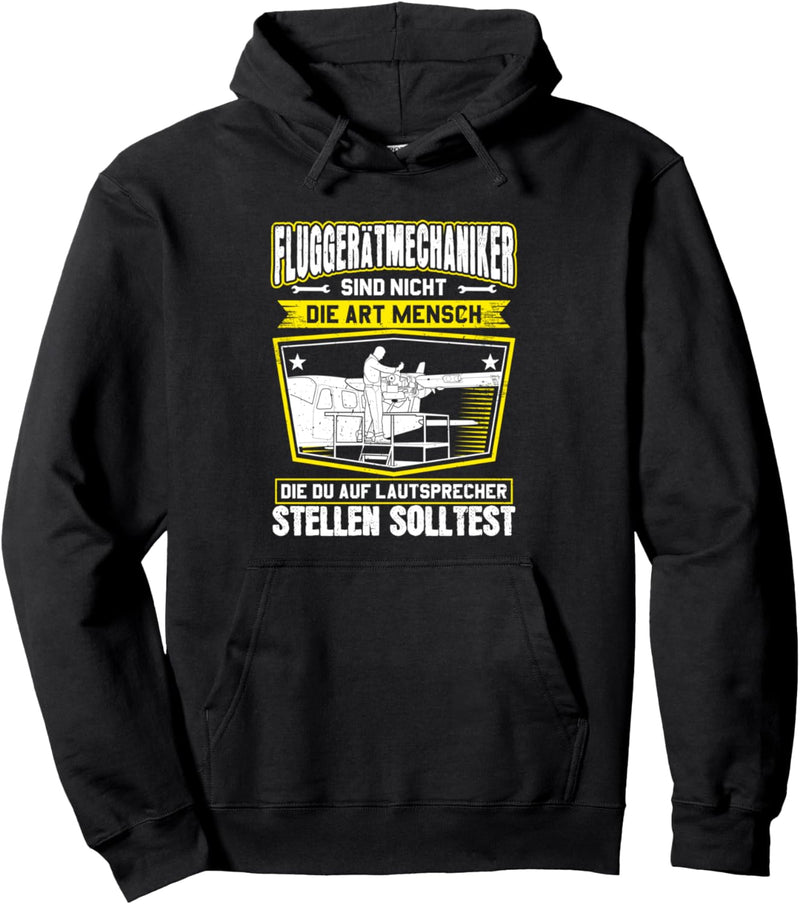 Lautsprecher Fluggerätmechaniker Pullover Hoodie