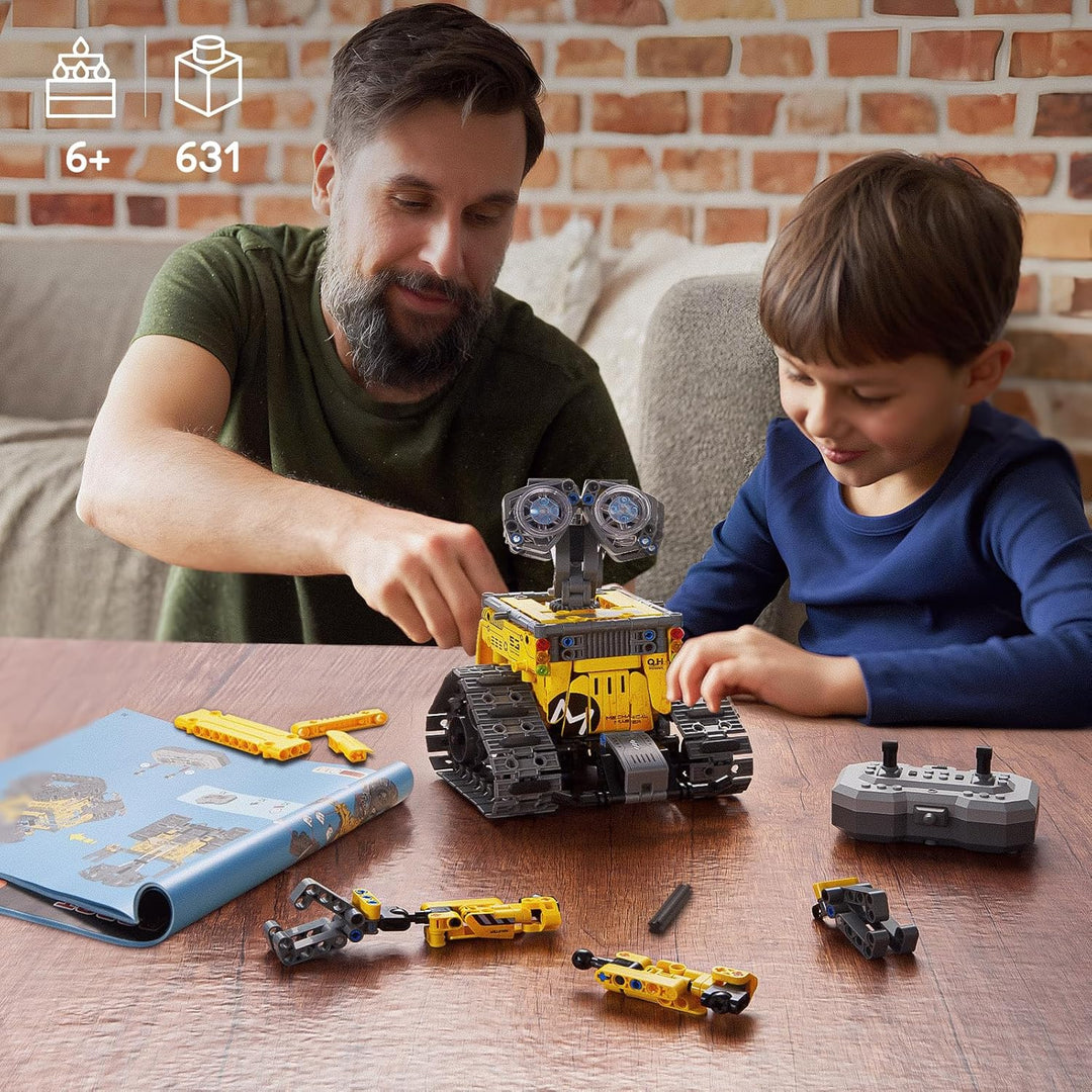 IKUPER Roboter Kinder für Jungen, 4-in-1 Roboter Programmierbar mit App & Fernsteuerung, Technik Rob