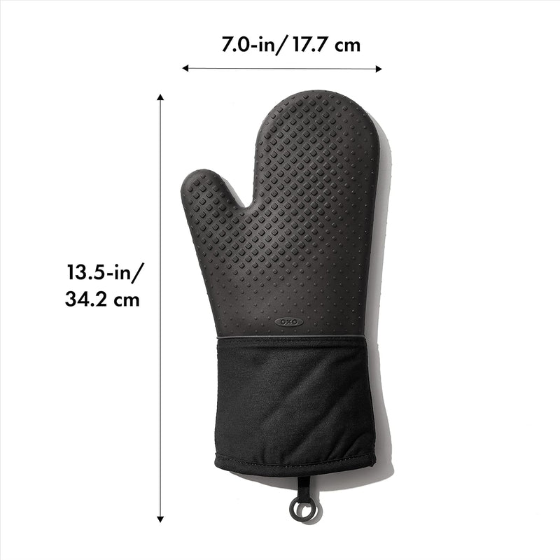 OXO Good Grips Silicone Oven Mitt - Black, Mitt - Black