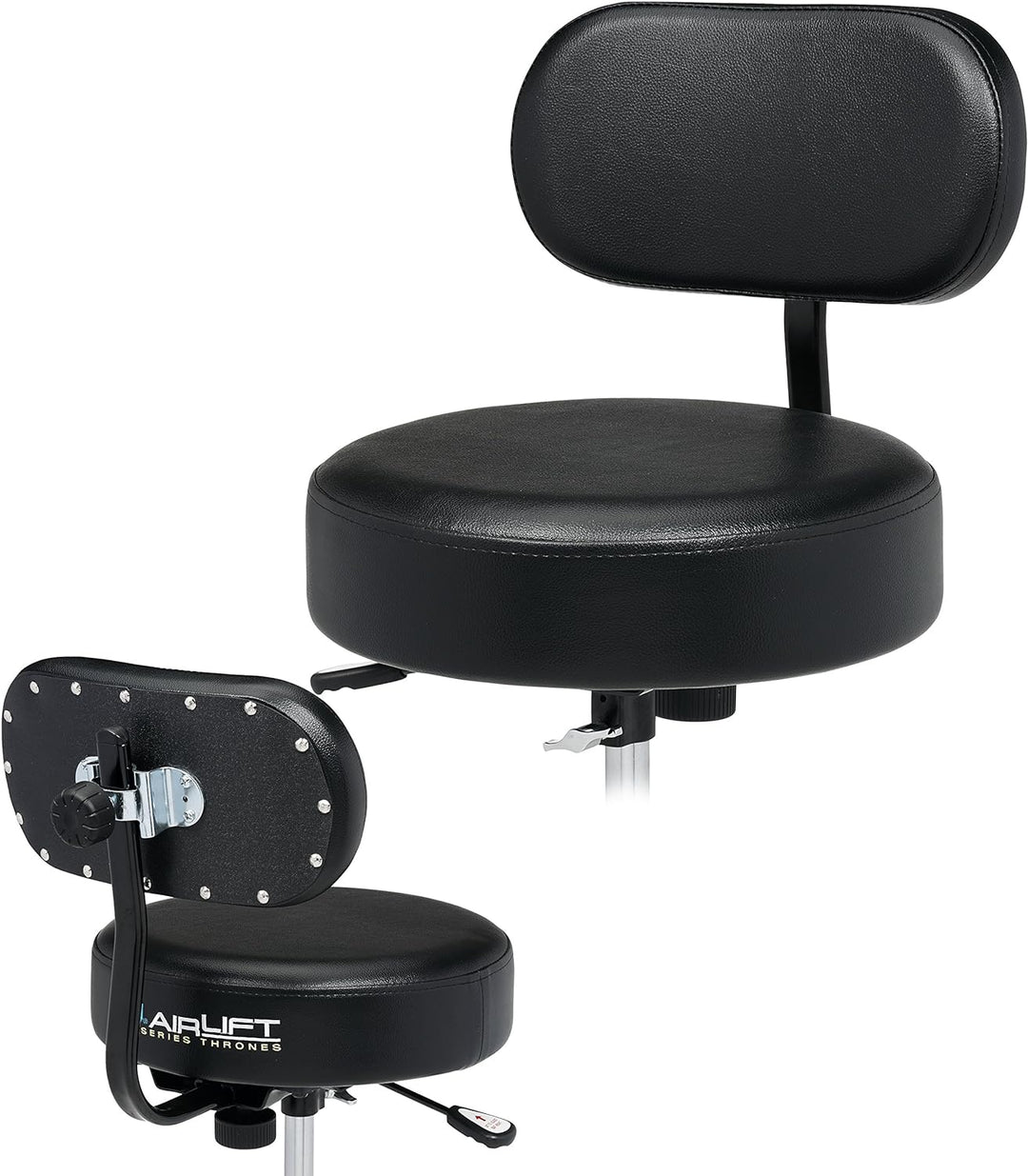 Drum Workshop 9000 Series Air Lift Round Throne Drum Throne