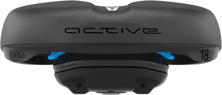 SQlab Unisex – Erwachsene 621 M-d Active 2.1 Fahrradsattel 24 cm Schwarz, 24 cm Schwarz