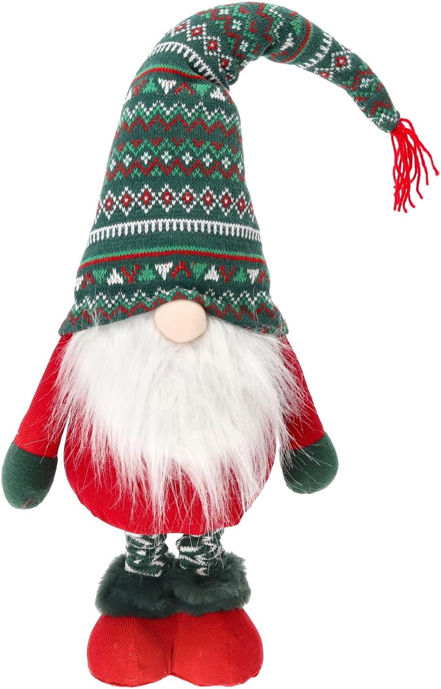 XXL-Wichtel Figur 105 cm · Wichtel Teleskopbeine · Weihnachtsdekoration Wichtel · Nordic Wichtel · D