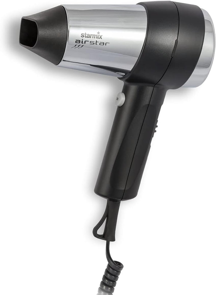 Starmix Hand-Haartrockner TFCT 16 (in Chrom-Ausführung, 1600 Watt, 2 Luftgeschwindigkeiten, Soiralka