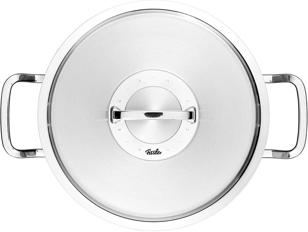 Fissler Original-Profi Collection / Edelstahl-Kochtopf (Ø 28 cm, 10 L) Töpfe inkl. Metall-Deckel, In