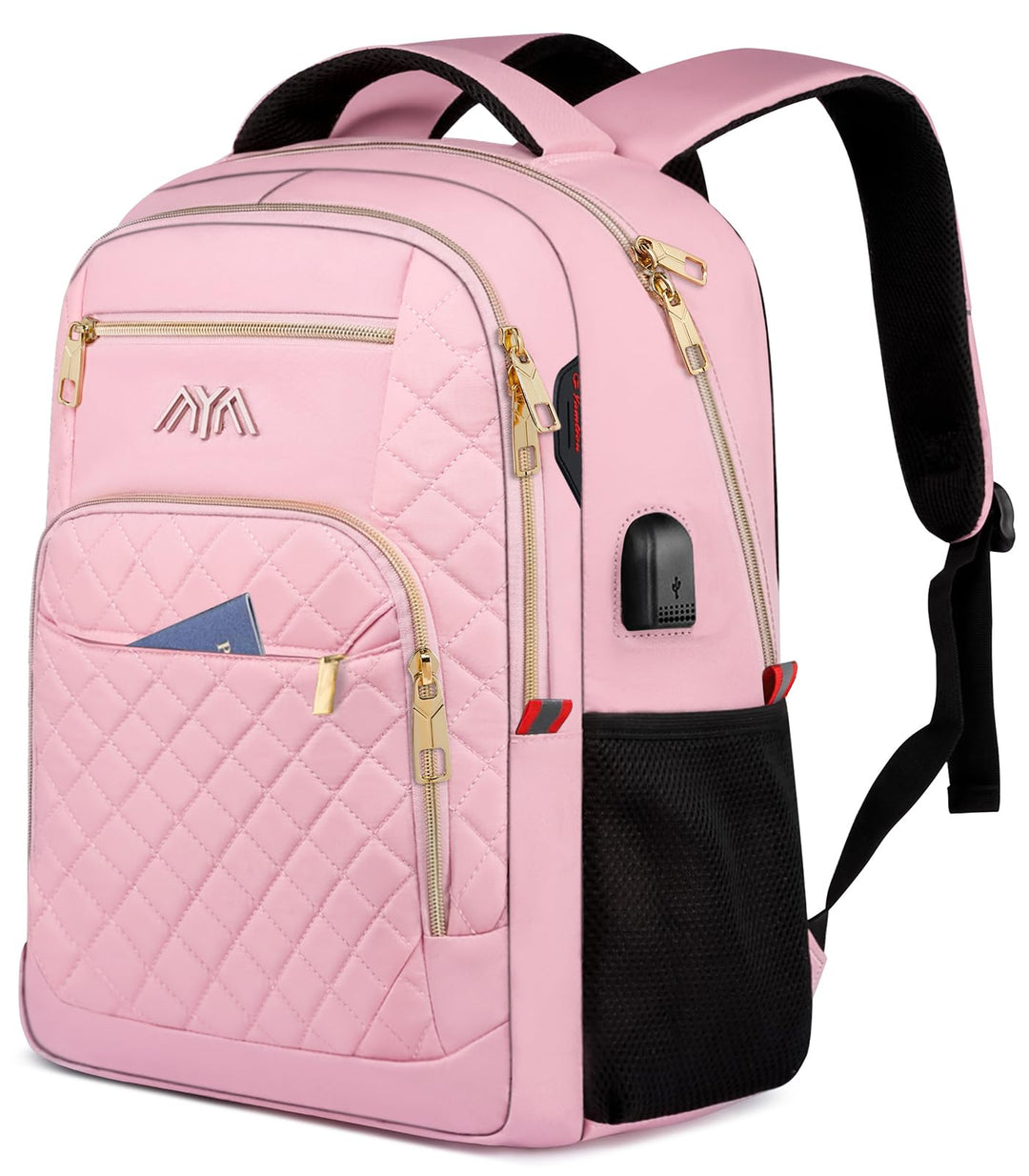 YAMTION Schulrucksack Mädchen Teenager, Rucksack Schule Laptop Rucksack für Damen Daypacks für 15.6