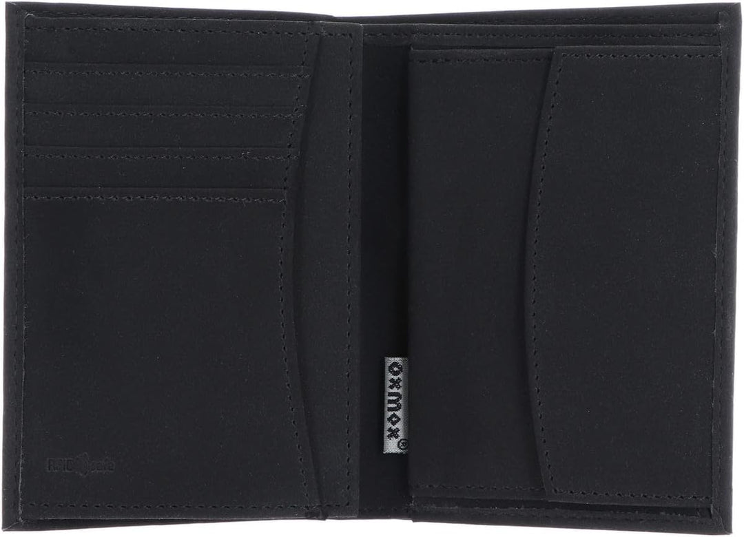 Geldbörse New Cryptan RFID Protect Kombibörse Crab Print Cyan Black, Crab Print Cyan Black