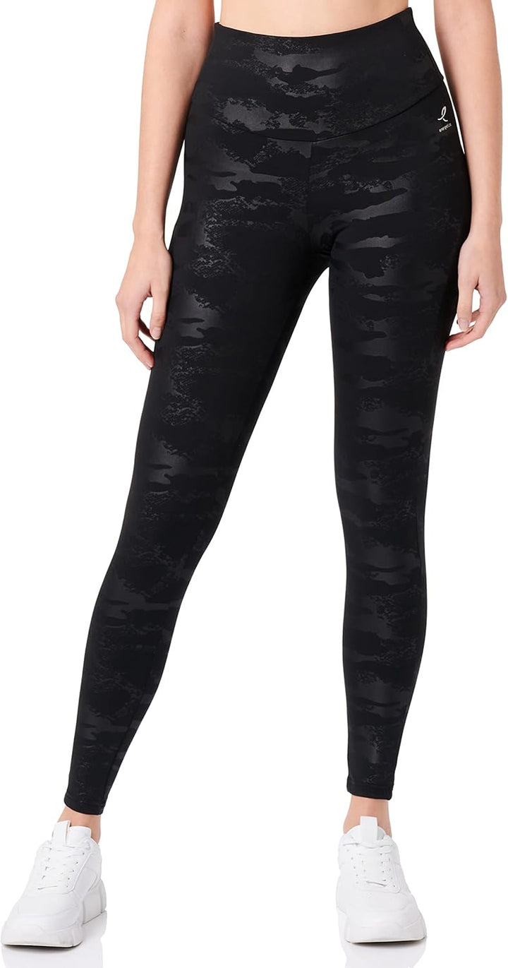 ENERGETICS Damen Byanca Leggings 40 Aop-/Black, 40 Aop-/Black