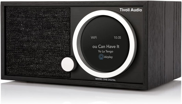 Tivoli Audio Model One Digital Gen 2 DAB+/UKW Radio mit WLAN und Bluetooth (Schwarze Esche/Schwarz)