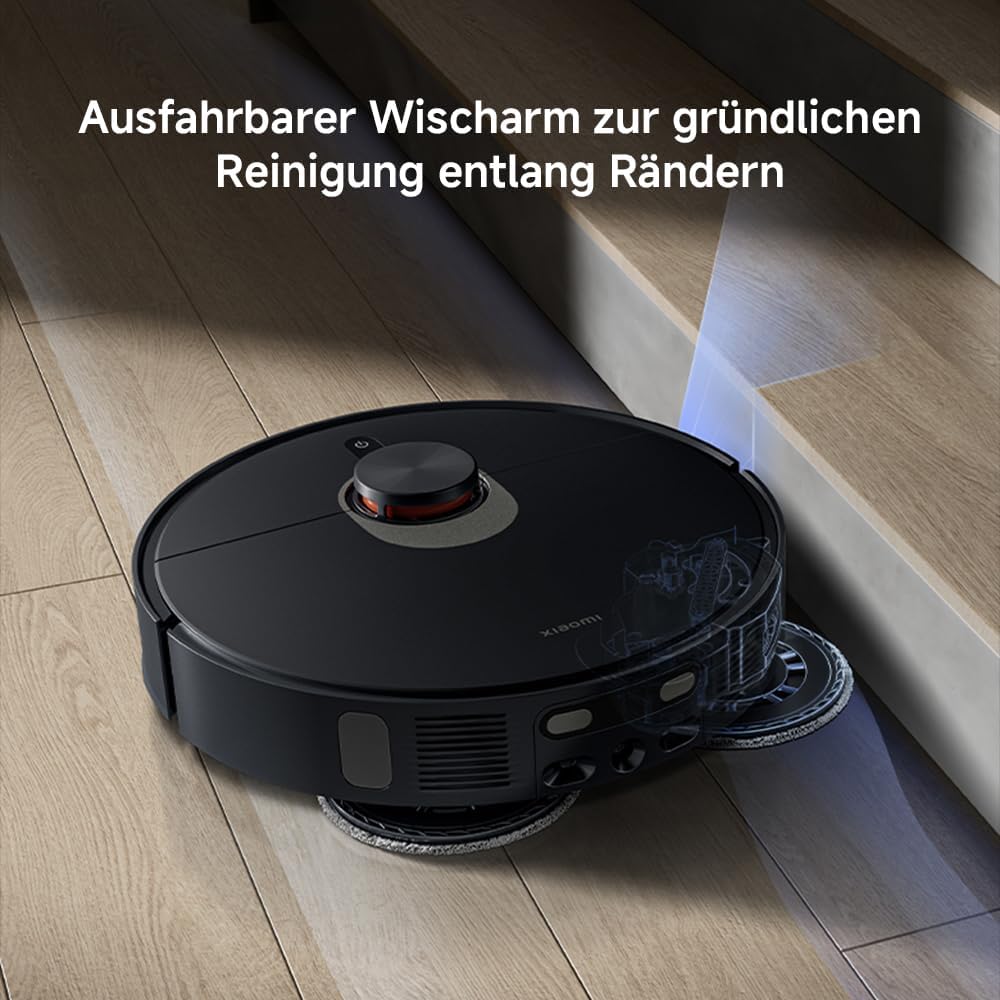 Xiaomi Robot Vacuum X20 Max – 8000 Pa Saugleistung, duales Moppsystem mit Heisswasserreinigung und T