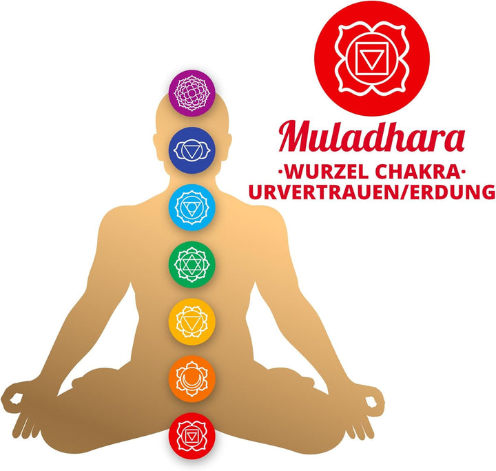 XDrum Therapeutische Klangschale Ton C - auf Ton C gestimmt - für Wurzel-Chakra (Muladhara) - Durchm