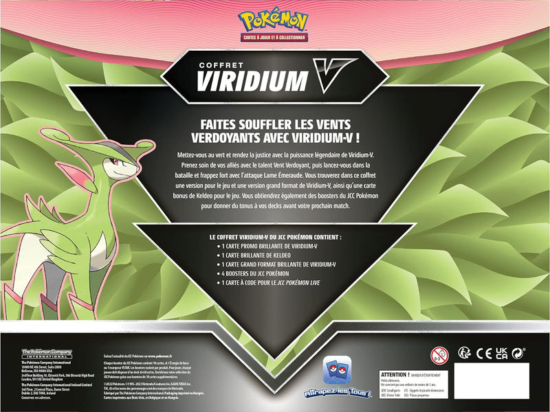 Pokemon | Viridium-V-Box | Sammelkarten | ab 6 Jahren