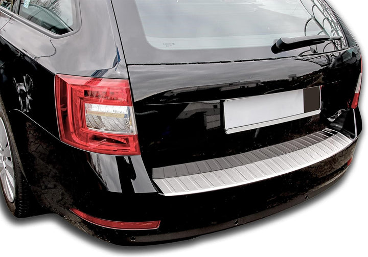 Ladekantenschutz Edelstahl MATT kompatibel für SKODA Octavia 3 Kombi FACELIFT 2017-2020 | premium Qu