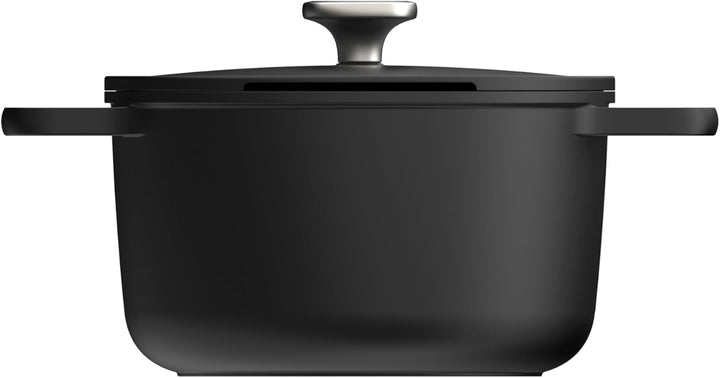 Berghoff English Home LEO Phantom Aluminium Kochtopf Schwarz Schwarzes 27x21.6x15.3 cm, Schwarzes 27