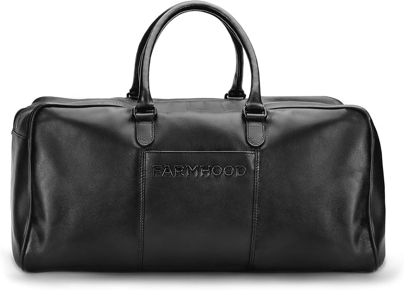 Farmhood Memphis Damen/Herren Reisetasche 53 cm - Weekender gross aus Leder - Reisegepäcktasche mit