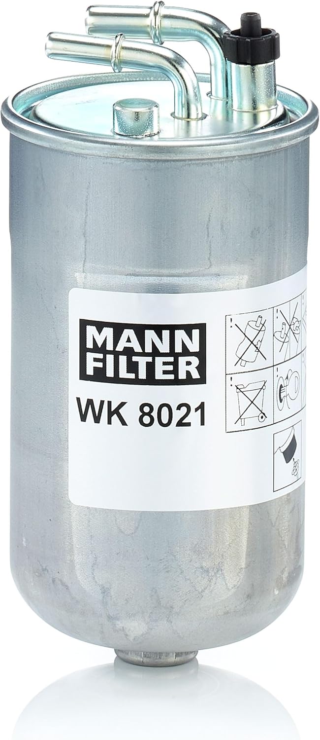 MANN-FILTER WK 8021 Kraftstofffilter – Für PKW Single, Single