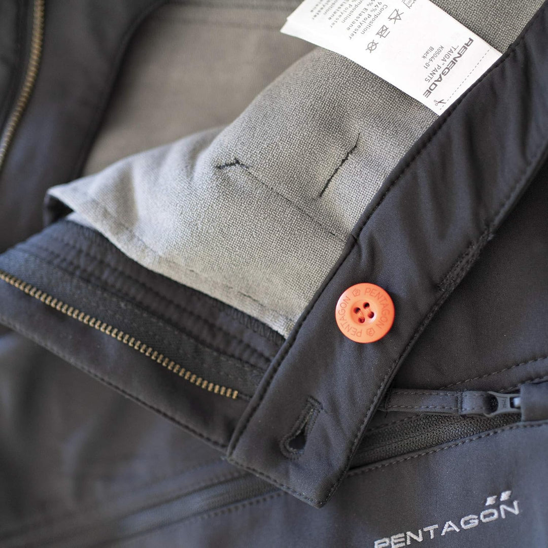 Pentagon Renegade Taiga Softshellhose 28W / 32L Schwarz, 28W / 32L Schwarz