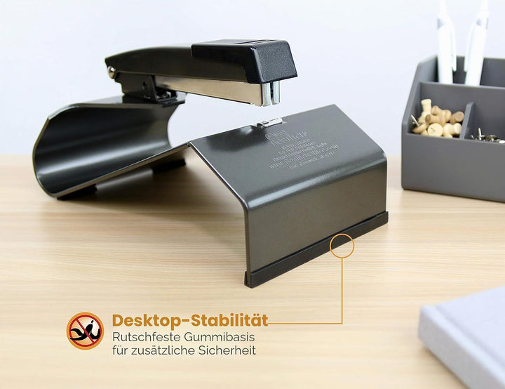 Bostitch Office No-Jam Hefter Heftgerät 20 Blatt einfache Buchbindung schwarz (B440SB), Saddle Stapl