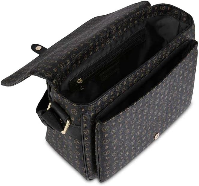 Pollini Heritage Classic Tasche mit Klappe Nero, Nero