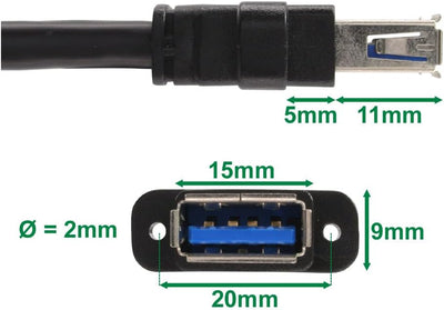 InLine 66905 Mini-PCIe Karte, 4x USB 3.0