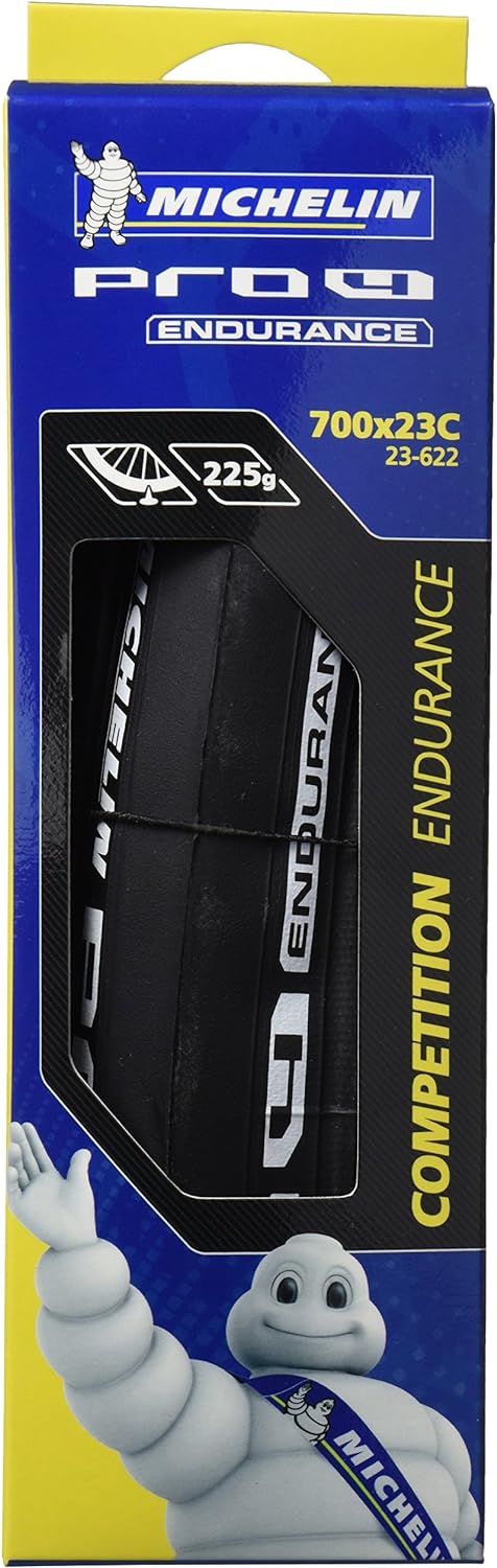 Michelin Pro4 Endurance 28" Fahrradreifen (700x28 | 28-622 | faltbar) Schwarz, Schwarz