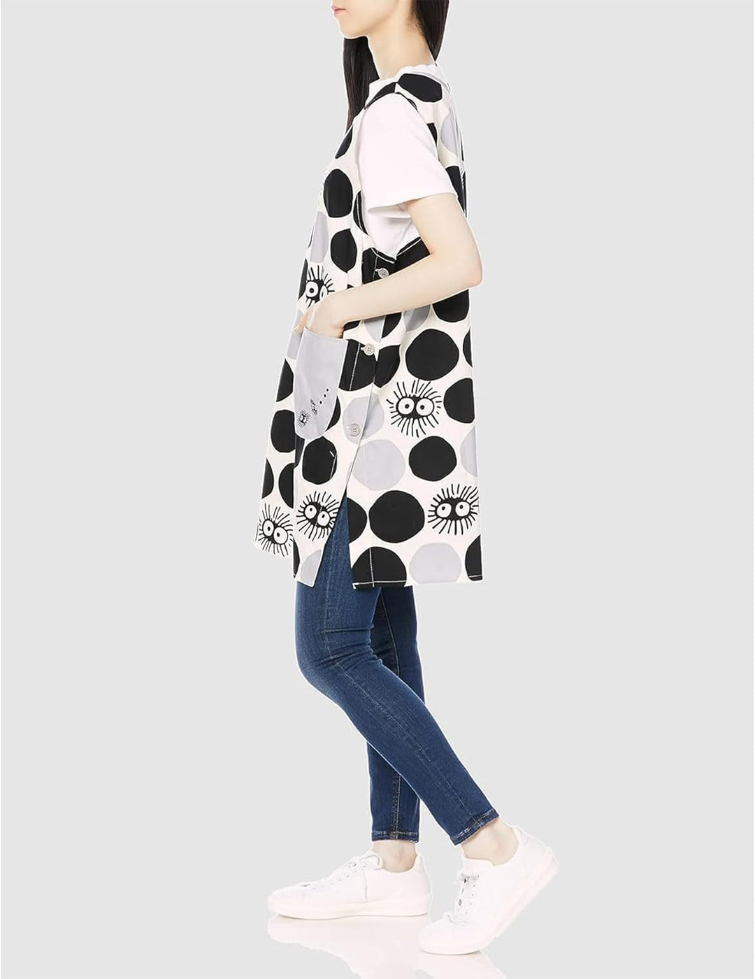 MARUSHIN My Neighbor Totoro Apron Soot Sprites Patterns