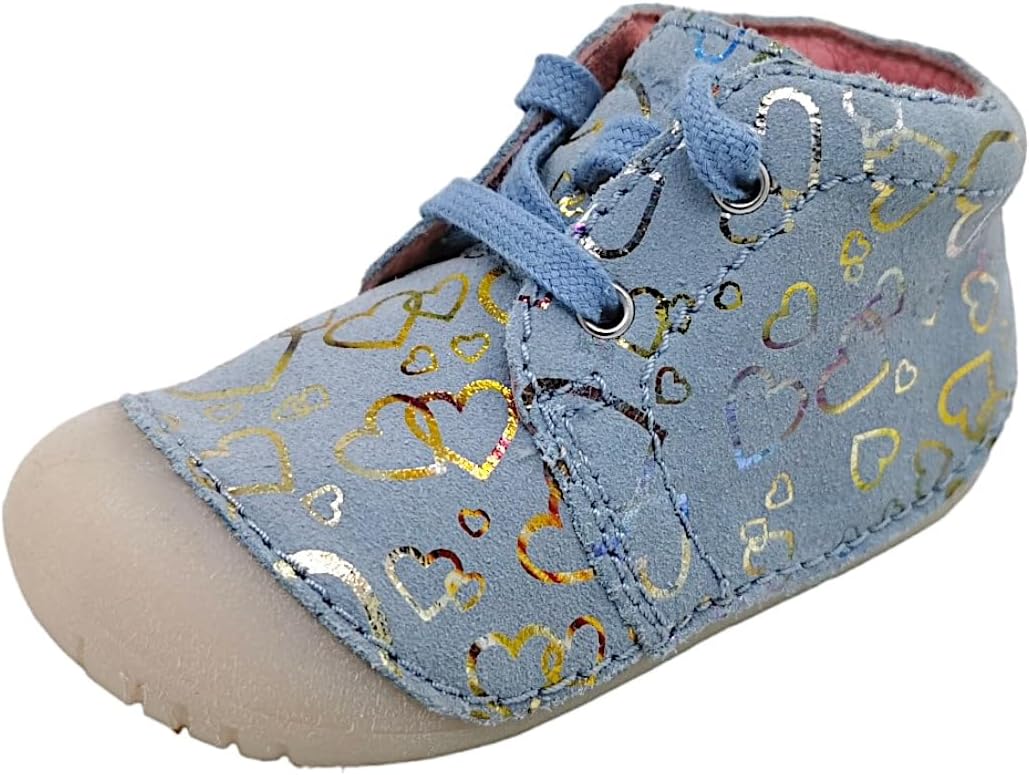 Richter Kinderschuhe Kleinkinder Lauflern Halbschuhe Schnürer Rot Freizeit 18 EU Ice, 18 EU Ice