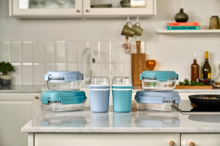 ZWILLING Lunchtime Salatbox, Grün | Kunststoff | 1 l Sea Green, Sea Green