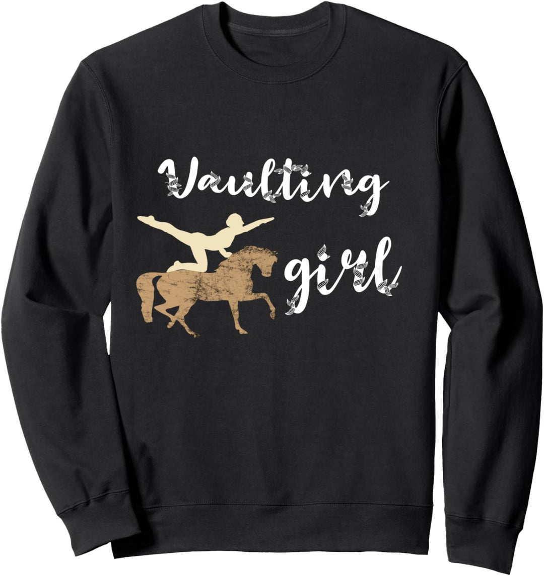 Voltigieren Volti Reiten Voltigierer Mädels Reiterin Sweatshirt