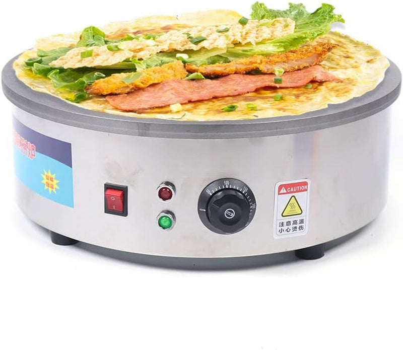 WSIKGHU 2800W Profi Crepes Eisen und Pfannkuchenmachermaschine Profi Crepes Maker Gerät Crepesmaker