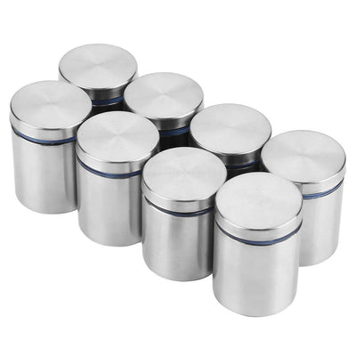 Glas Abstandshalter, 8 Stücke M38 * 50mm Edelstahl Werben Befestigungsstift für Unternehmen, Büro, G