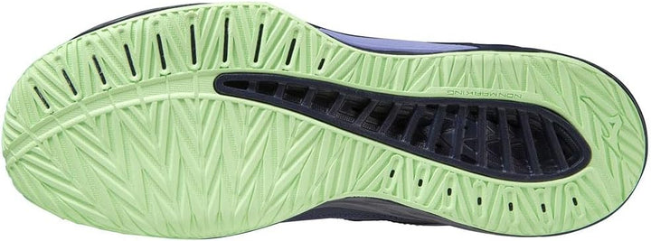 Mizuno Unisex Thunder Blade Z Mid Volleyball 46 EU Eveblue Techgreen Iolite, 46 EU Eveblue Techgreen